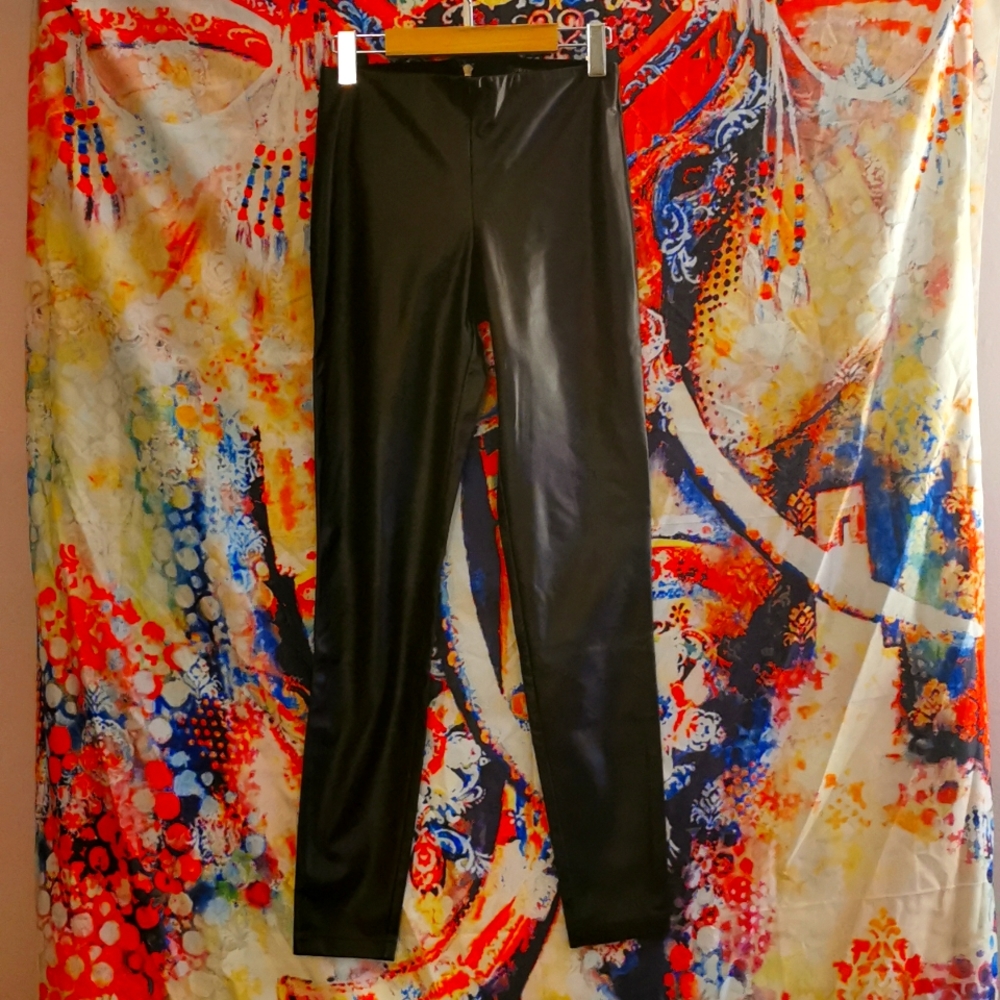 Faux black leggings Guess